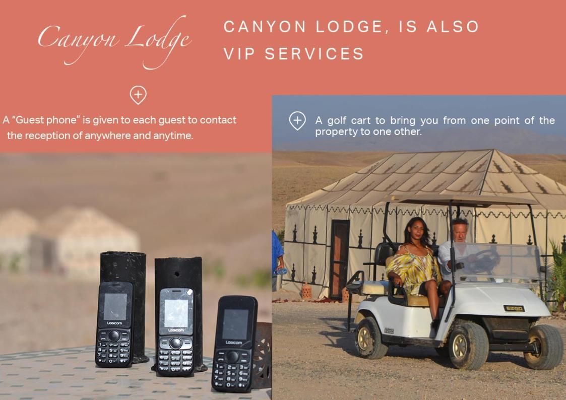 Canyon Lodge Desert Agafay Лалла-Такеркуст Экстерьер фото