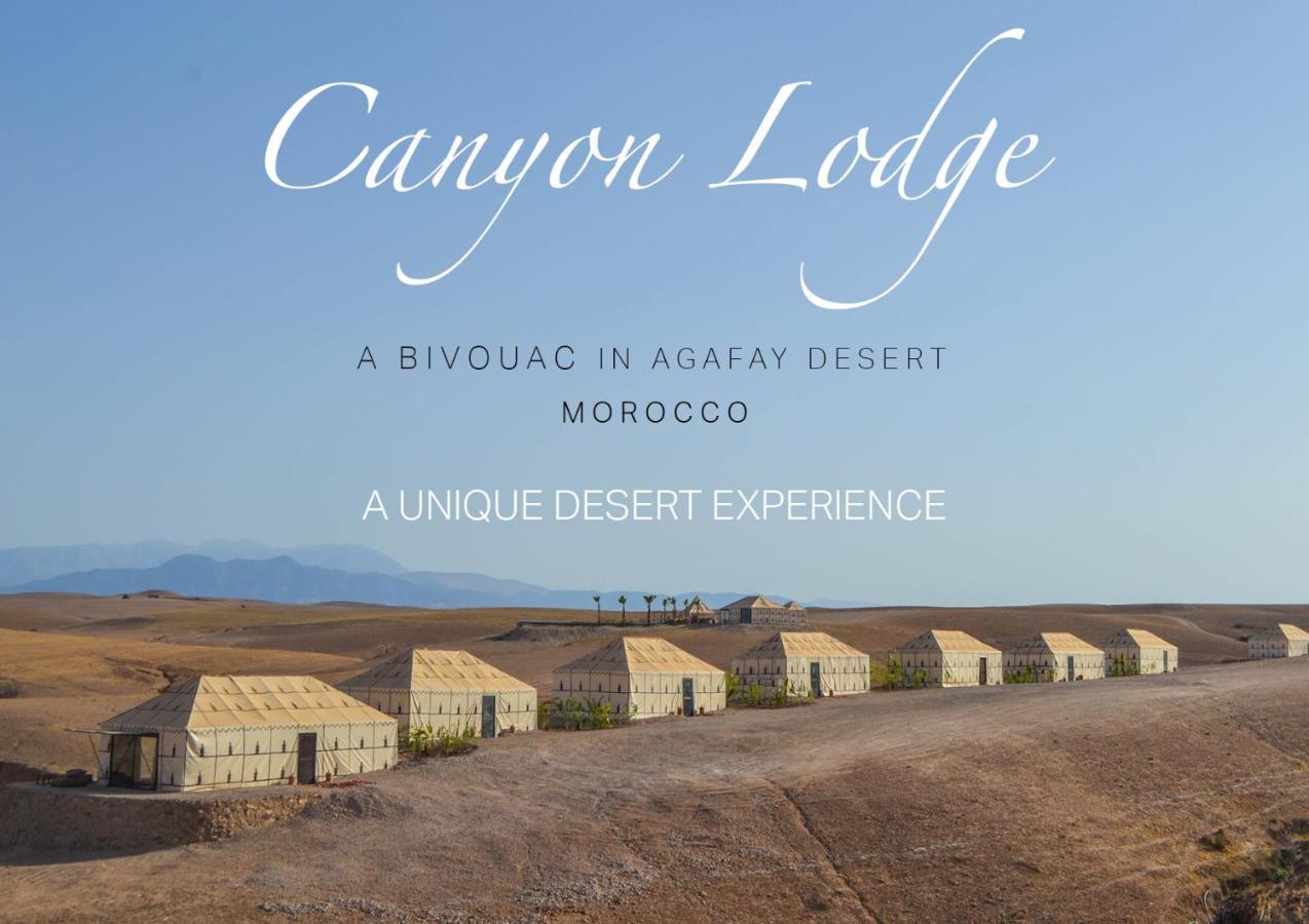 Canyon Lodge Desert Agafay Лалла-Такеркуст Экстерьер фото